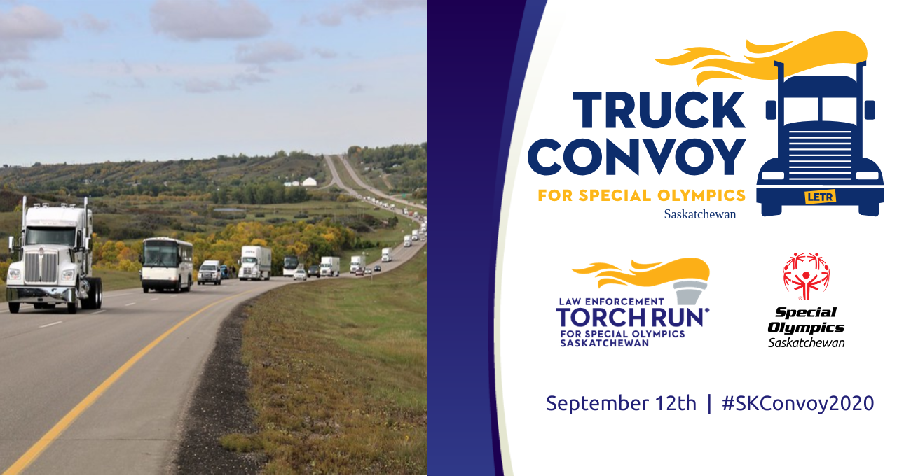 Truck Convoy for Special Olympics with a New Look! Special Olympics
